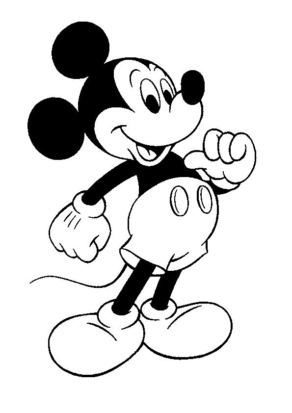 The Student View 25 Dibujos De Mickey Mouse Para Imprimir Y Colorear Pdf