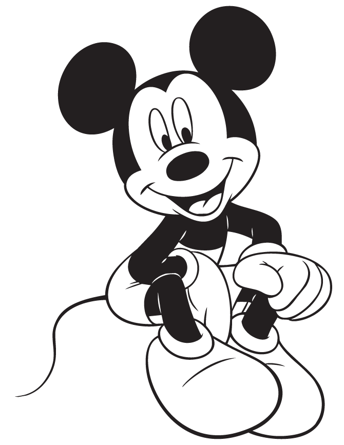 Dibujos Mickey Para Colorear Inspiring Life