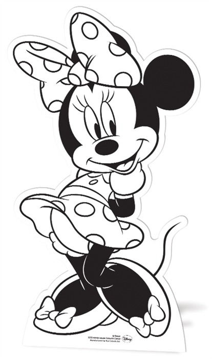 Minnie Mouse Para Colorear Dibujos Para Imprimir Y Pintar