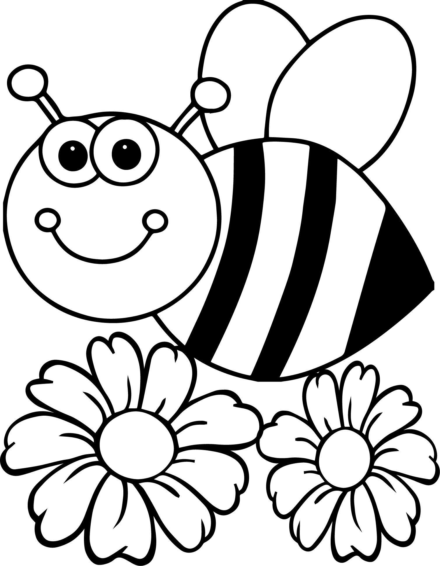 Dibujos para colorear e imprimir Abejas