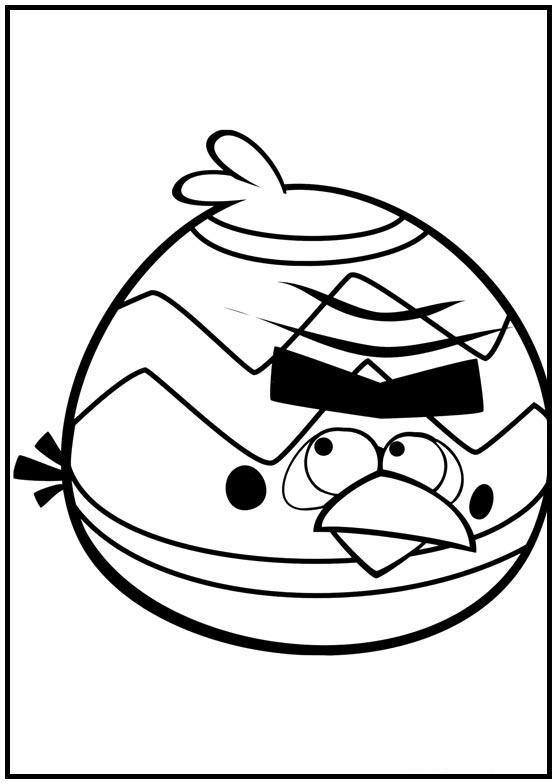 Dibujos para colorear e imprimir Angry Birds