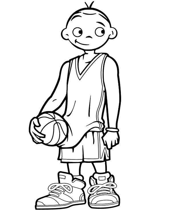 Dibujos para colorear e imprimir Baloncesto