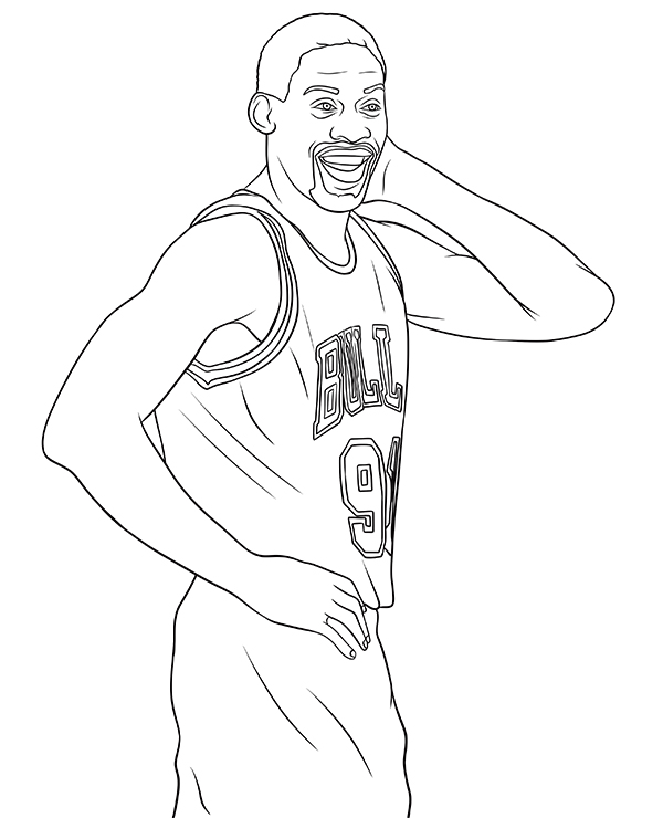 Dibujos para colorear e imprimir Baloncesto