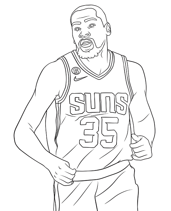 Dibujos para colorear e imprimir Baloncesto