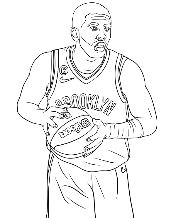 Dibujos para colorear e imprimir Baloncesto