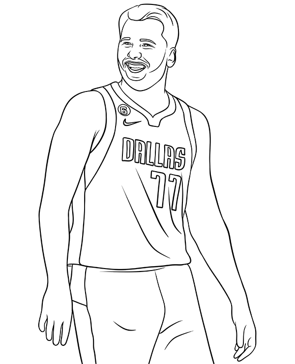 Dibujos para colorear e imprimir Baloncesto