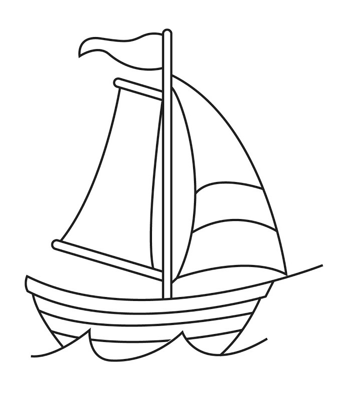 Dibujos para colorear e imprimir Barcos