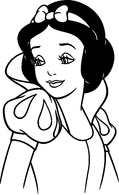 Dibujos para colorear e imprimir Blancanieves