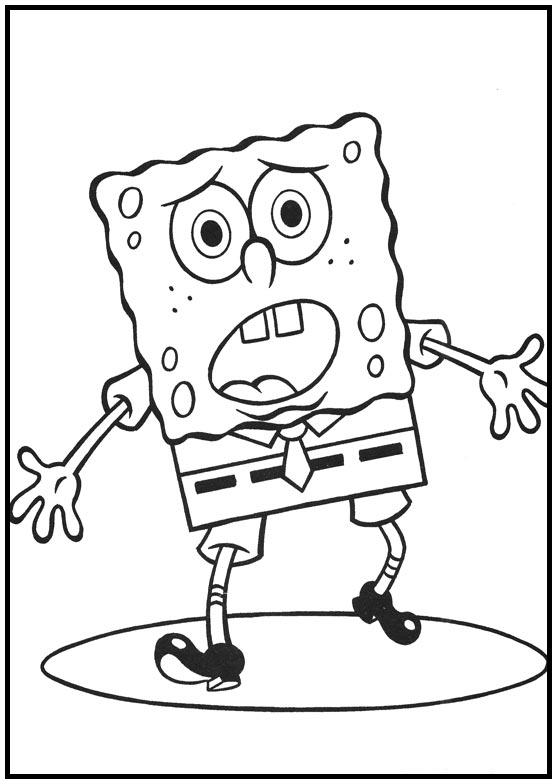 Dibujos para colorear e imprimir Bob Esponja