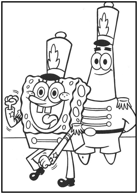 Dibujos para colorear e imprimir Bob Esponja