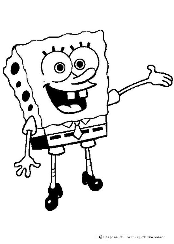 Dibujos para colorear e imprimir Bob Esponja