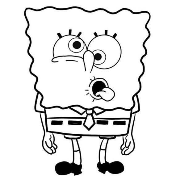 Dibujos para colorear e imprimir Bob Esponja