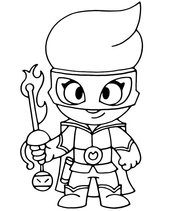 Dibujos para colorear e imprimir Brawl Stars