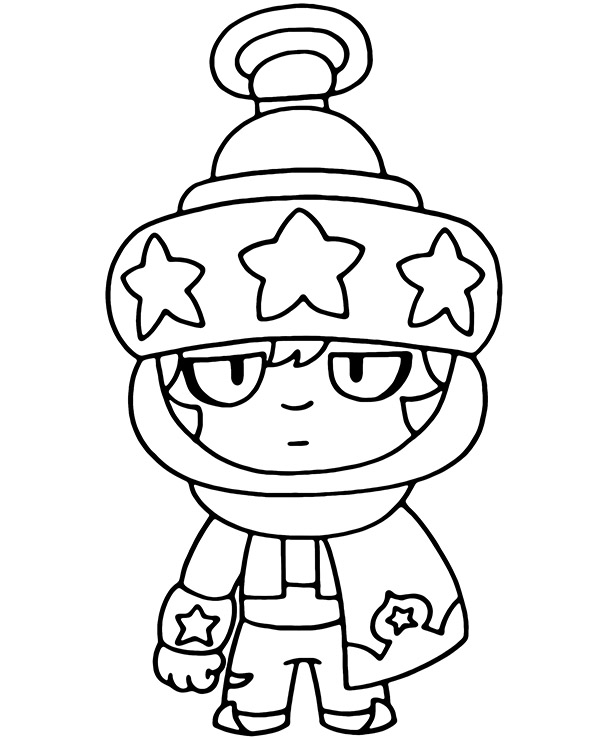 Dibujos para colorear e imprimir Brawl Stars