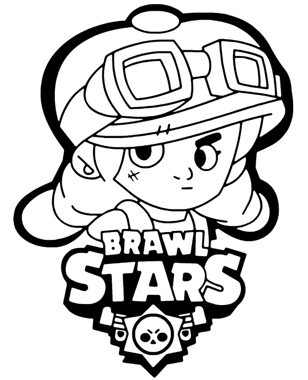 Dibujos para colorear e imprimir Brawl Stars