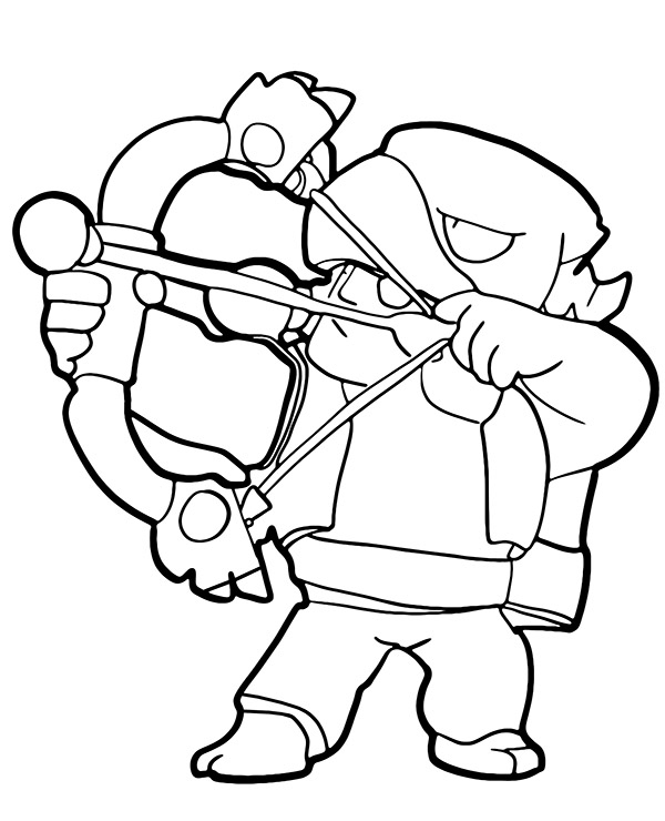 Dibujos para colorear e imprimir Brawl Stars