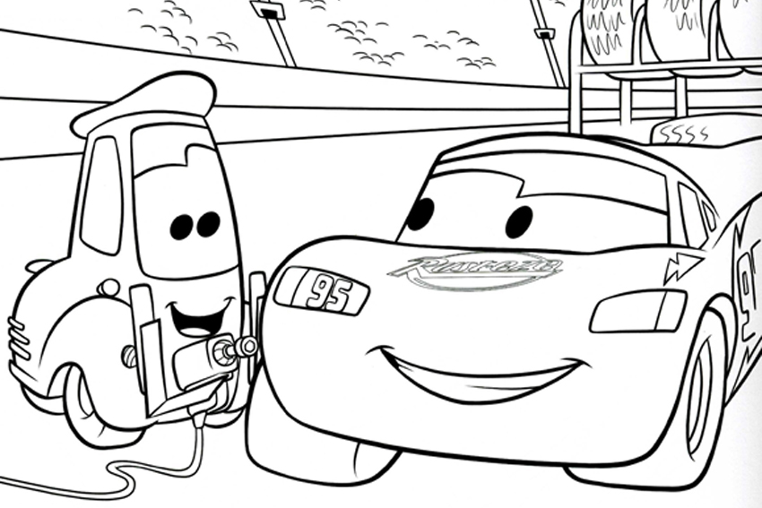 Dibujos para colorear e imprimir Cars