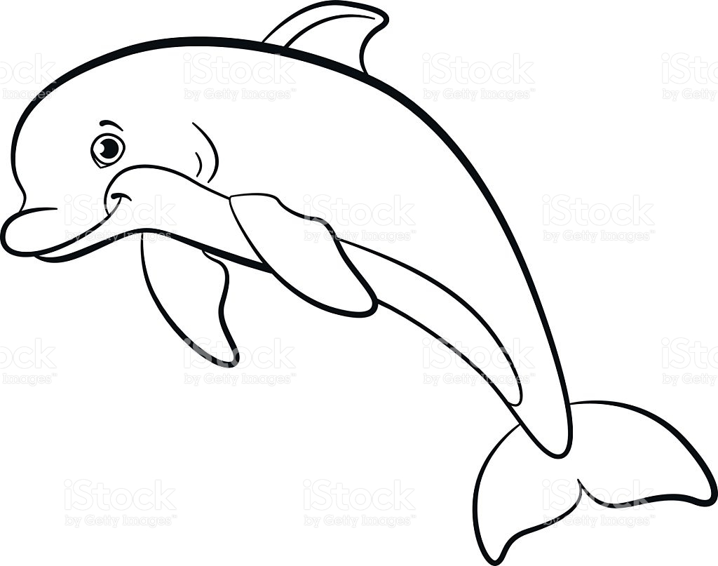 Dibujos para colorear e imprimir Delfines