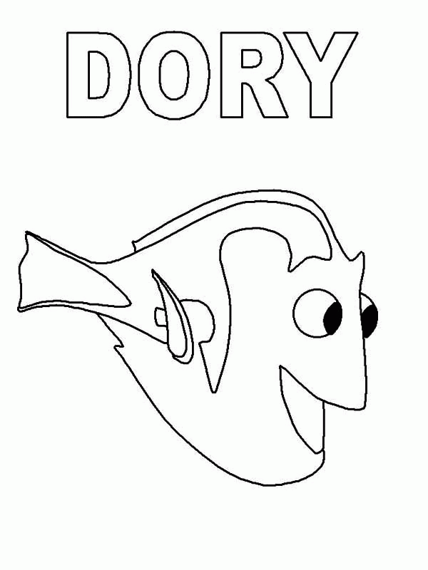 Dibujos para colorear e imprimir Dory