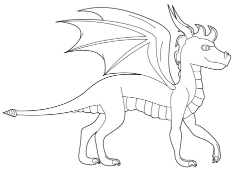 Dibujos para colorear e imprimir Dragones