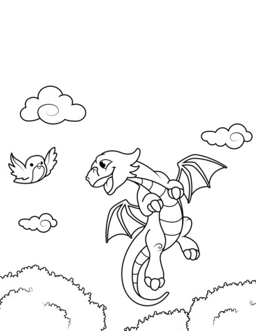 Dibujos para colorear e imprimir Dragones