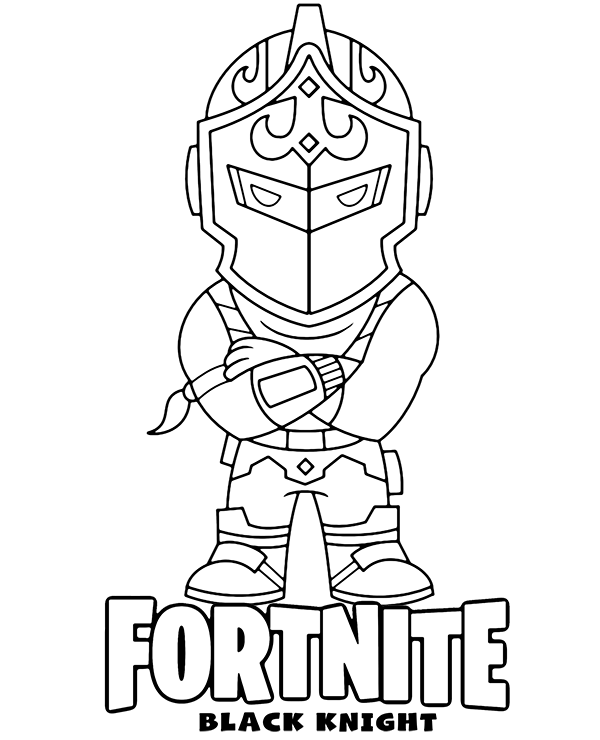 Dibujos para colorear e imprimir Fortnite