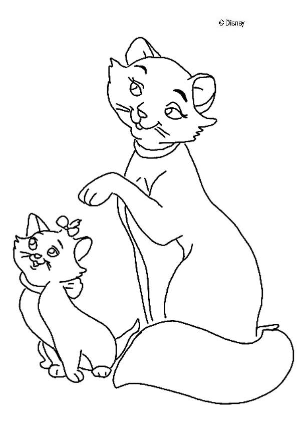 Dibujos para colorear e imprimir Gatos