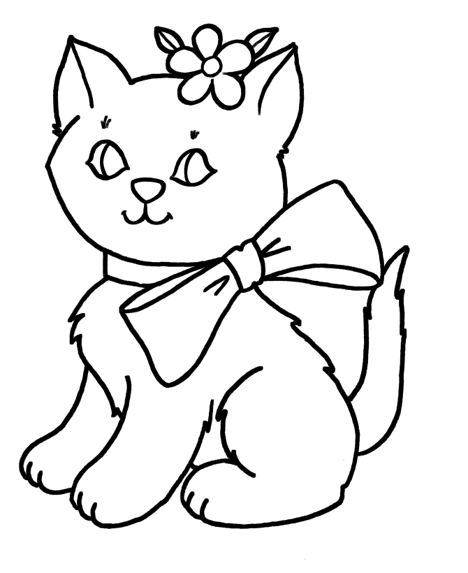 Dibujos para colorear e imprimir Gatos