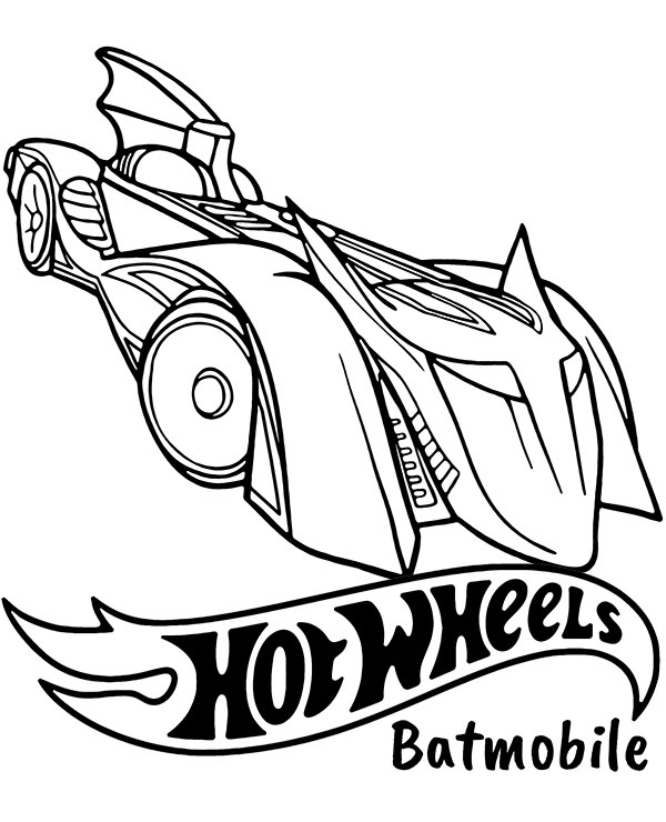 Dibujos para colorear e imprimir Hot Wheels