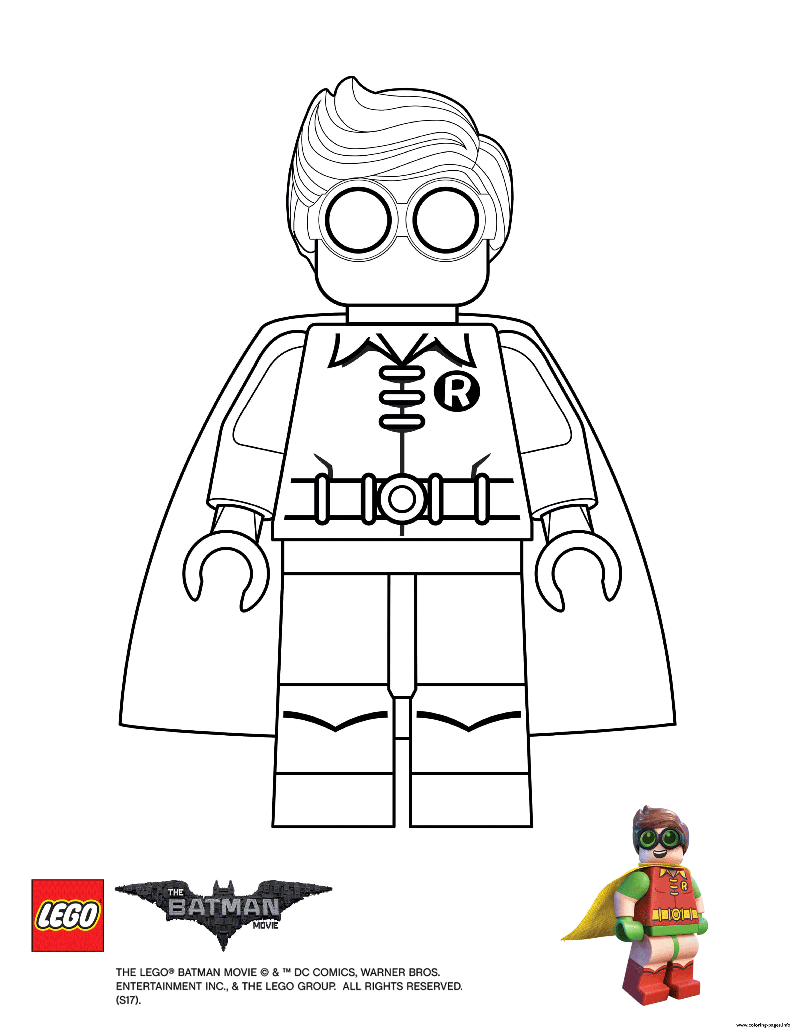 Dibujos para colorear e imprimir Lego