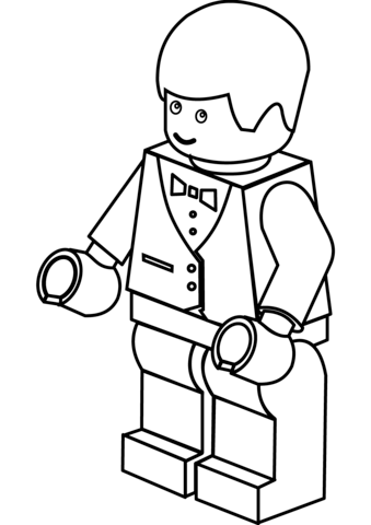 Dibujos para colorear e imprimir Lego