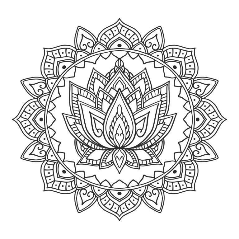 Dibujos para colorear e imprimir Mandalas