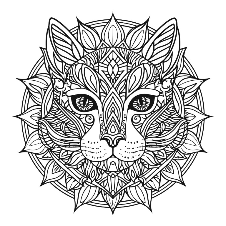 Dibujos para colorear e imprimir Mandalas