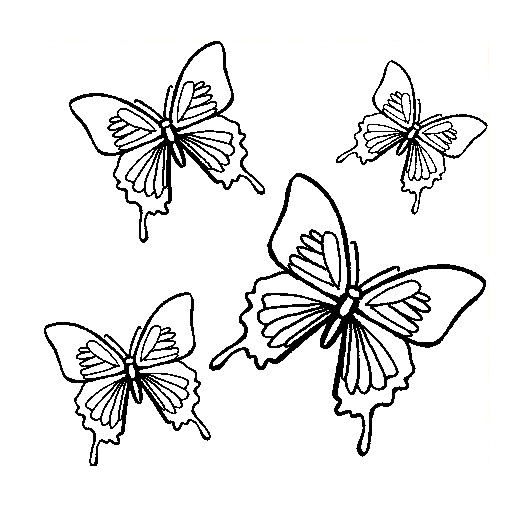 Dibujos para colorear e imprimir Mariposas