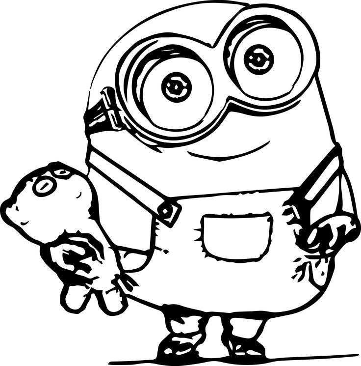 Dibujos para colorear e imprimir Minions