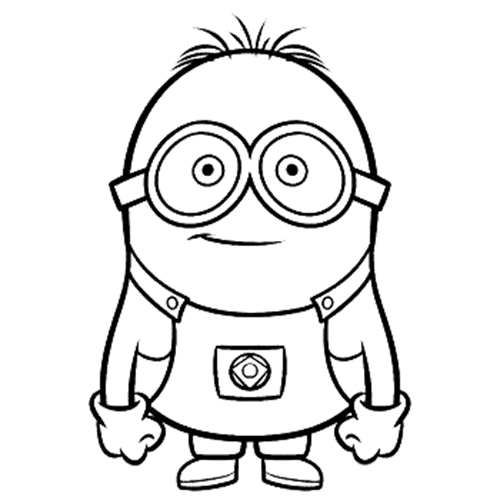 Dibujos para colorear e imprimir Minions