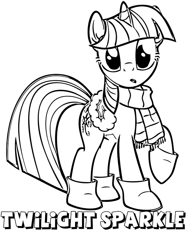 Dibujos para colorear e imprimir My Little Pony