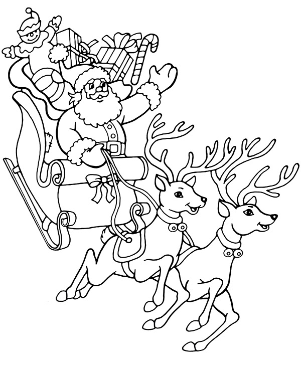 Dibujos para colorear e imprimir Dibujos De Navidad