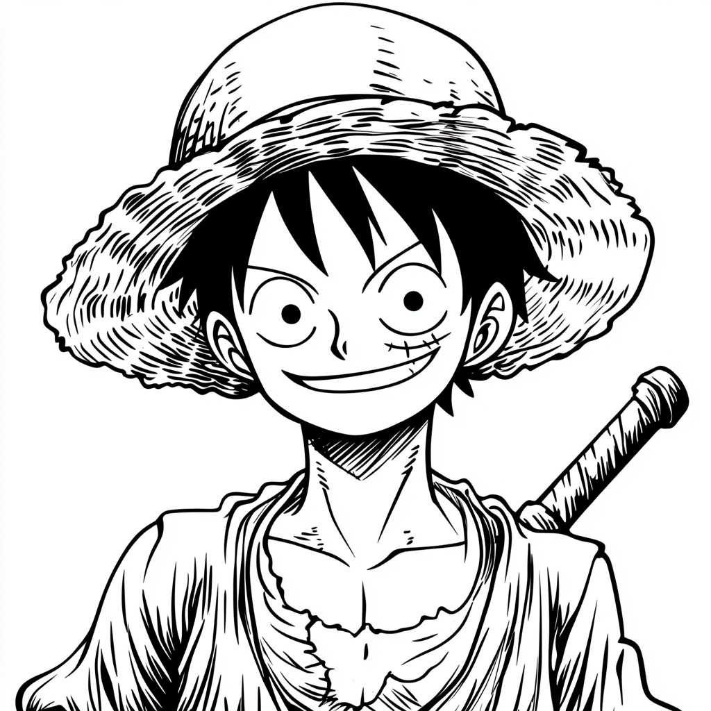 Dibujos para colorear e imprimir One Piece