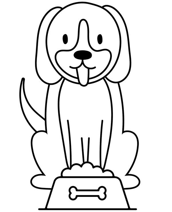 Dibujos para colorear e imprimir Perros