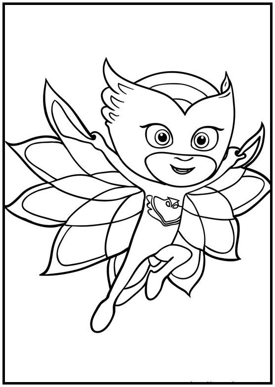 Dibujos para colorear e imprimir Pj Masks