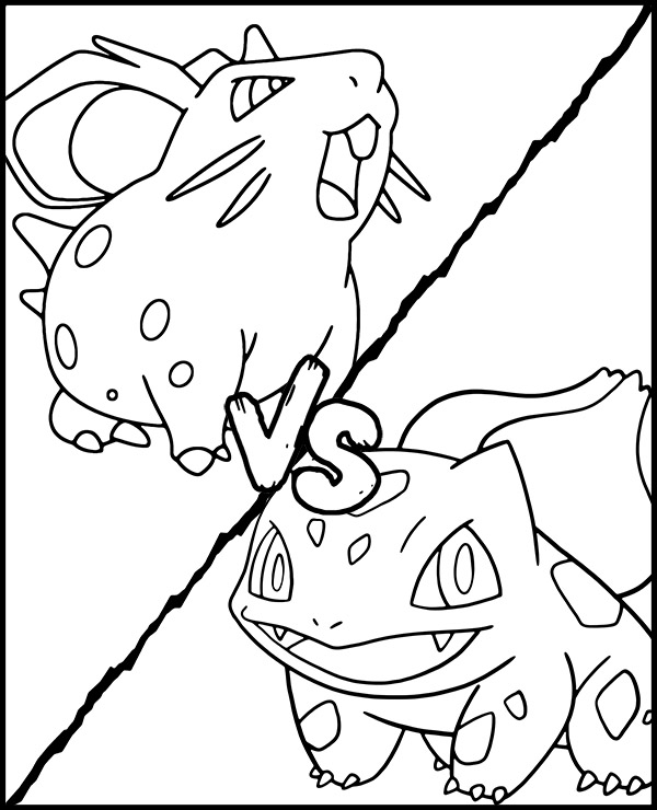 Dibujos para colorear e imprimir Pokémon