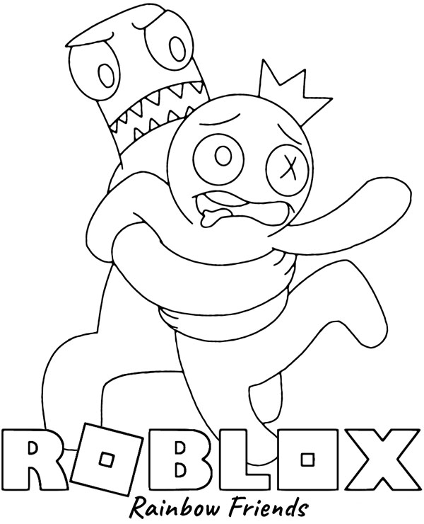 Dibujos para colorear e imprimir Roblox