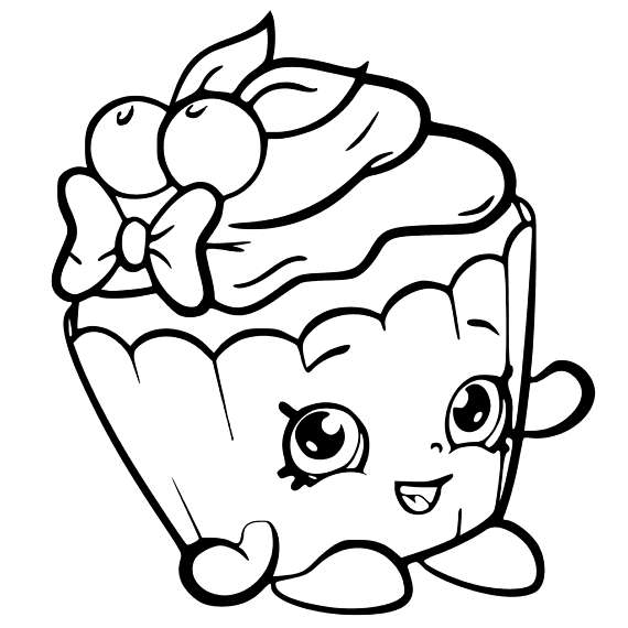 Dibujos para colorear e imprimir Shopkins