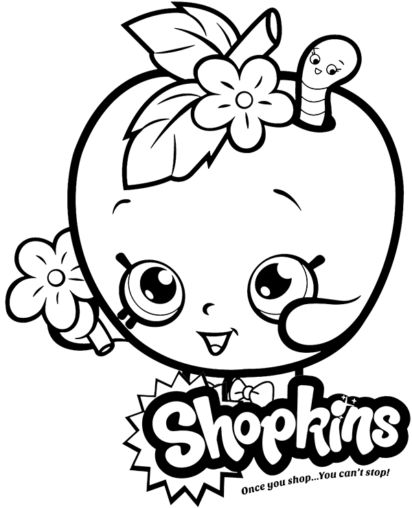 Dibujos para colorear e imprimir Shopkins