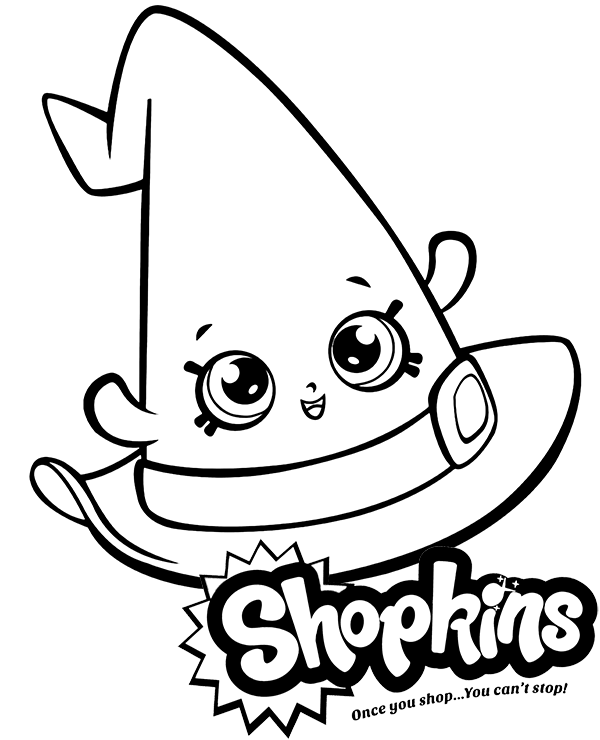 Dibujos para colorear e imprimir Shopkins