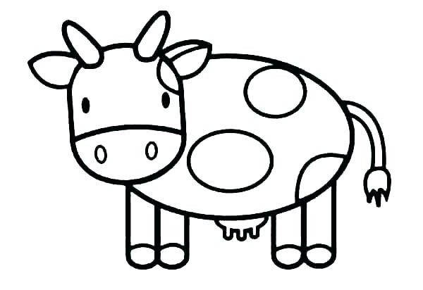 Dibujos para colorear e imprimir Vacas