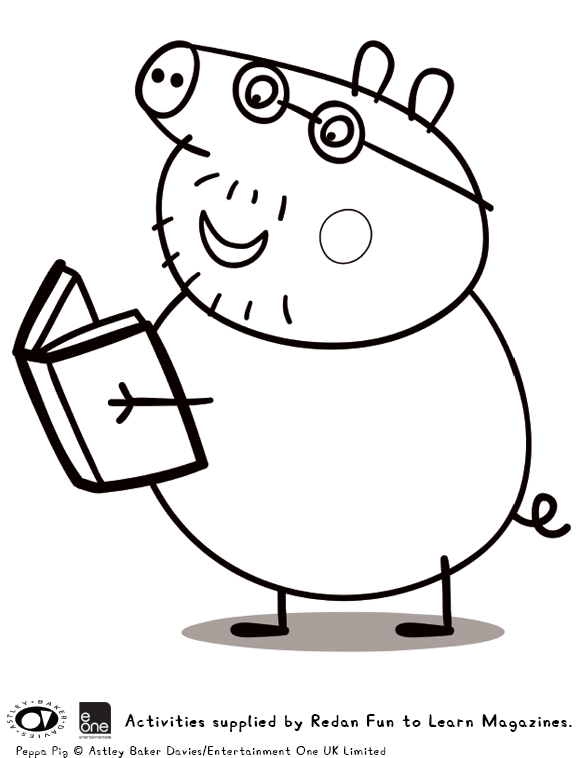 Dibujos para colorear e imprimir Peppa Pig