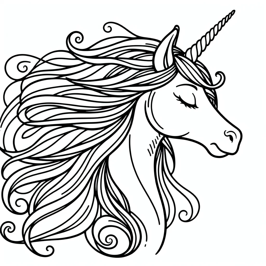 Dibujos para colorear e imprimir Unicornios