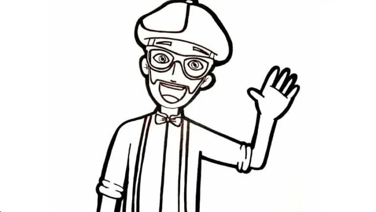 Dibujos para colorear e imprimir Blippi